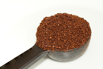 Image showing One scoop coffee