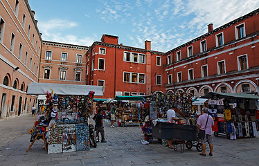 Image showing Souvenirs market