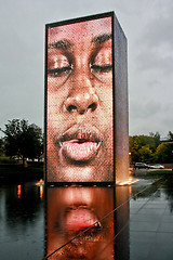 Image showing Chicago Crown Fountain