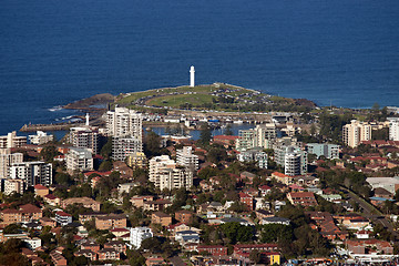 Image showing wollongong city and suburbs