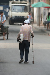 Image showing Elderly chinese woman