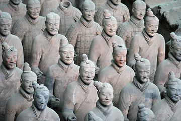 Image showing Xian Terra cotta warriors