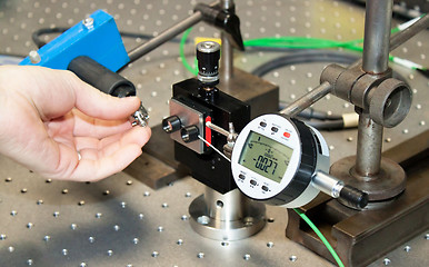 Image showing control measurements in the development lab