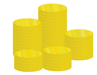 Image showing golden coins