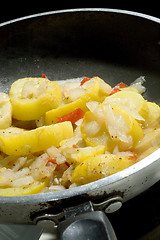 Image showing squash and onions