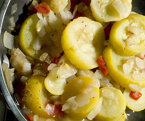 Image showing squash and onions