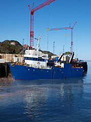 Image showing Fishing boat, Greenland