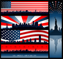 Image showing New york cityscape background