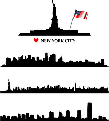 Image showing New york cityscape background