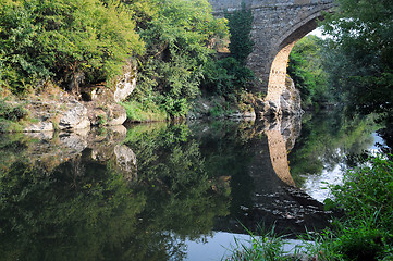 Image showing Yantra River and Bridge Arch