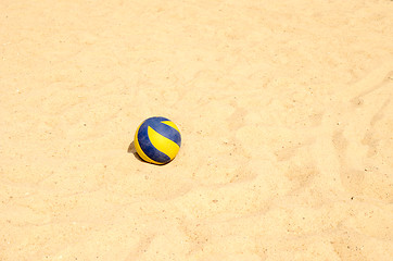 Image showing beach volley