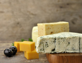 Image showing Cheese Assortment