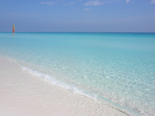 Image showing Cuban beach