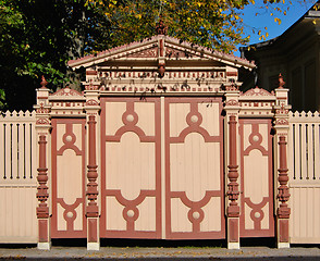 Image showing Wooden Gate