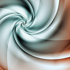 Image showing stylish spiral background