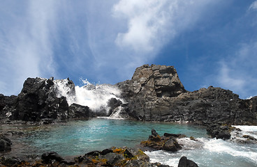 Image showing The Natural Pool in Aruba