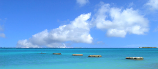Image showing Coastal area of Aruba
