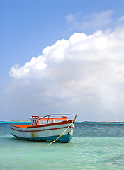 Image showing Fisherman's boat in Aruba