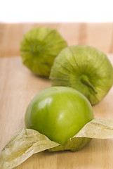 Image showing Fresh tomatillos 