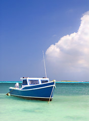 Image showing Fisherman's boat in Aruba