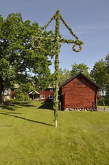 Image showing Midsummer tree