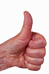 Image showing thumb up