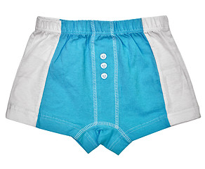 Image showing Undershorts - Grey and blue