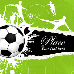 Image showing Soccer Ball theme