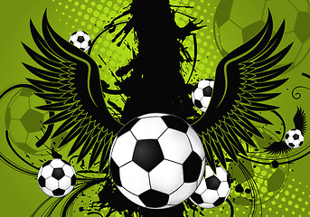 Image showing Soccer Ball theme