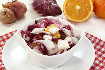 Image showing chicory salad