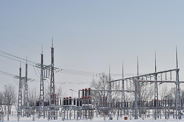 Image showing Electrical station