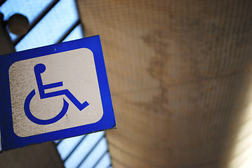 Image showing Handicap sign