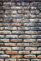 Image showing Old brick wall texture