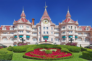 Image showing Entrance in Disneyland Paris