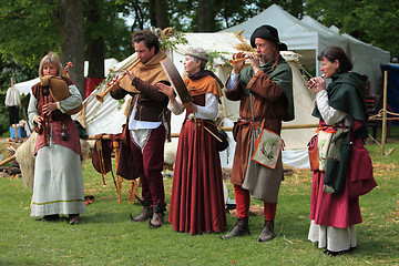 Image showing Medieval band