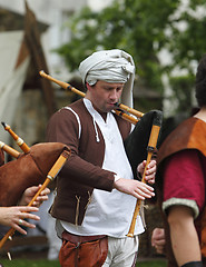 Image showing Bagpiper