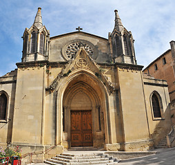 Image showing church of Sommieres