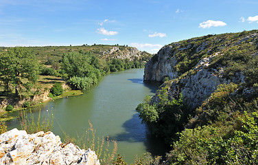 Image showing cliff of Saint Series