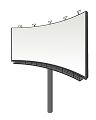 Image showing Perspective view billboard