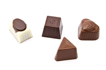 Image showing Delicious chocolates 