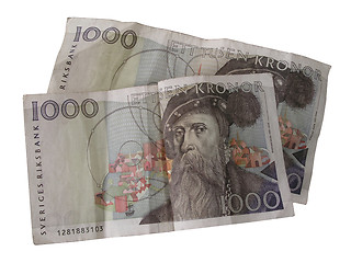 Image showing Swedish Kronor