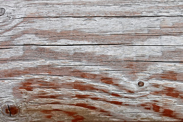 Image showing Old wooden weathered board