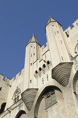 Image showing palace of popes in Avignon