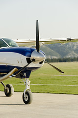 Image showing propeller plane