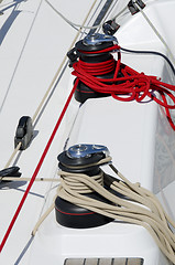 Image showing pulley fittings