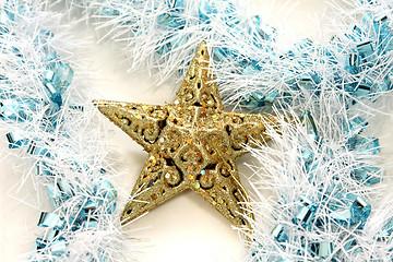 Image showing beautiful christmas decoration, decoration photo