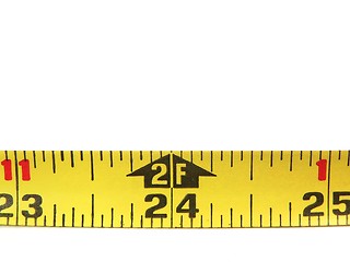 Image showing Tape Measure closeup