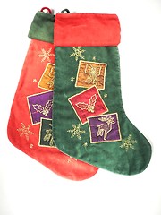 Image showing Christmas Stockings