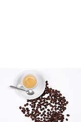 Image showing coffee breakfast