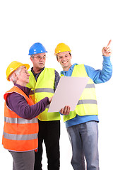 Image showing architects, business photo